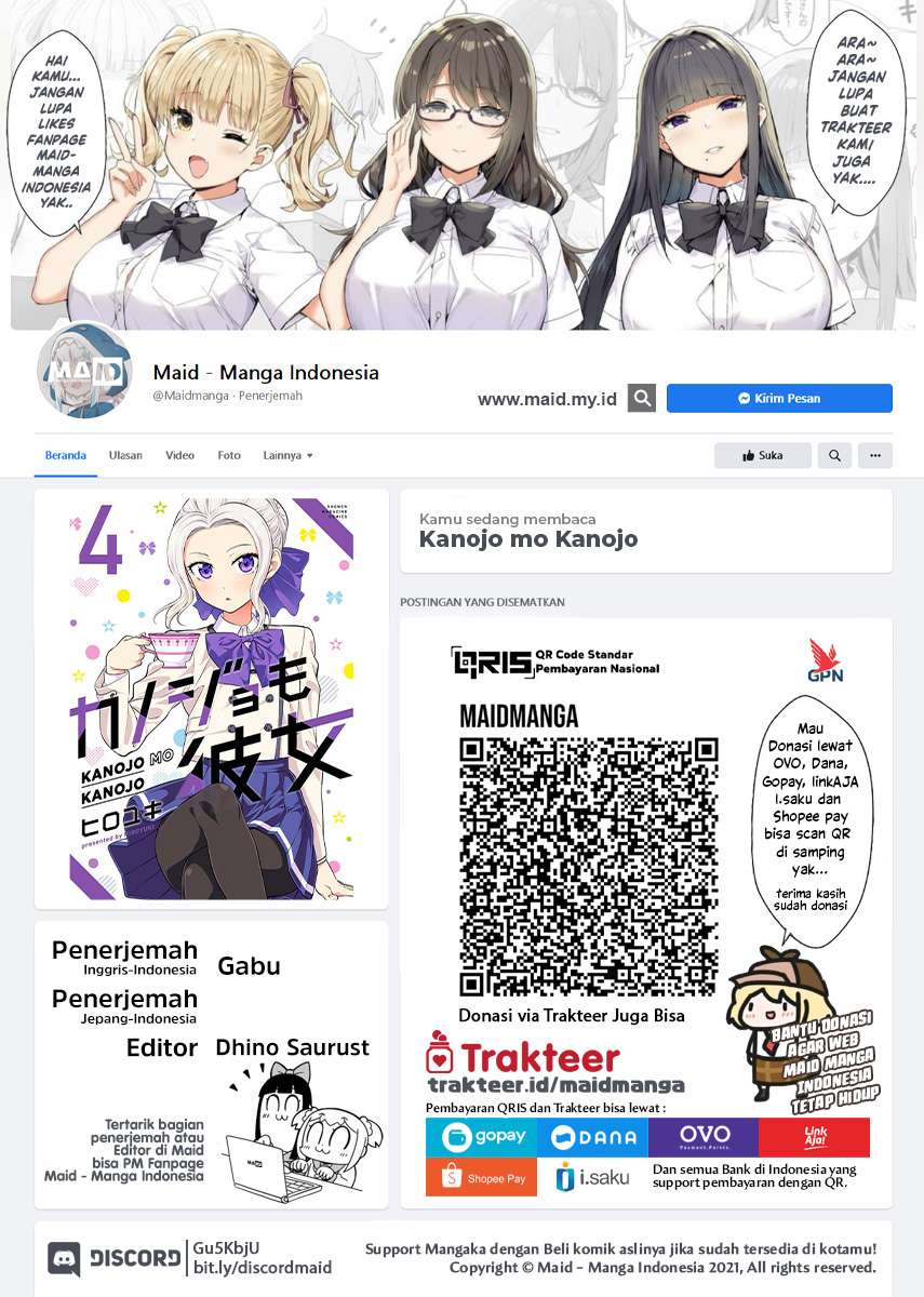 Kanojo mo Kanojo Chapter 33 Bahasa Indonesia